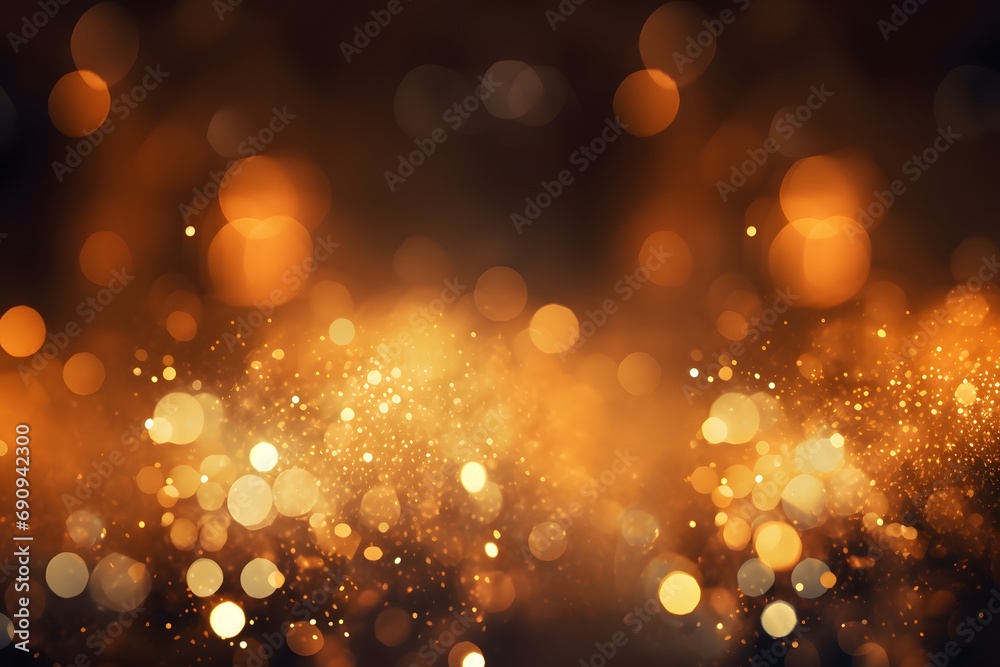 abstract gold background with lights and bokeh abstract gold background with lights and bokeh