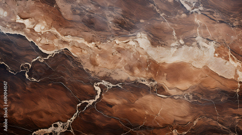 natural coffee brown marble slab marble texture. Generative AI.