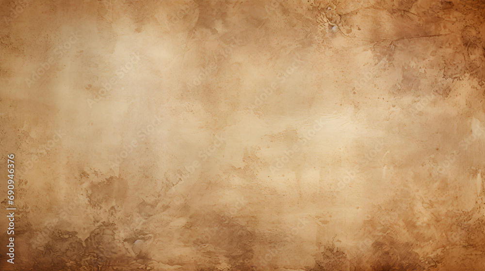 Abstract beige grunge background with old faded texture .old paper texture background.AI Generative 