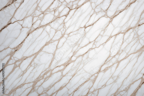 White marble texture background pattern. White stone surface.  abstract natural marble grey and white. Generative AI