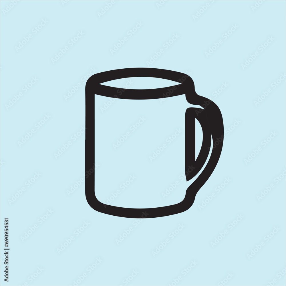 cup vector, lines, doodle, winter drink, mug, isolated element, universal. cup vector, lines, doodle, winter drink, mug, isolated element, universal.