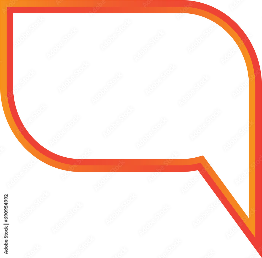Blank Speech Bubble Illustration
Blank Speech Bubble Illustration