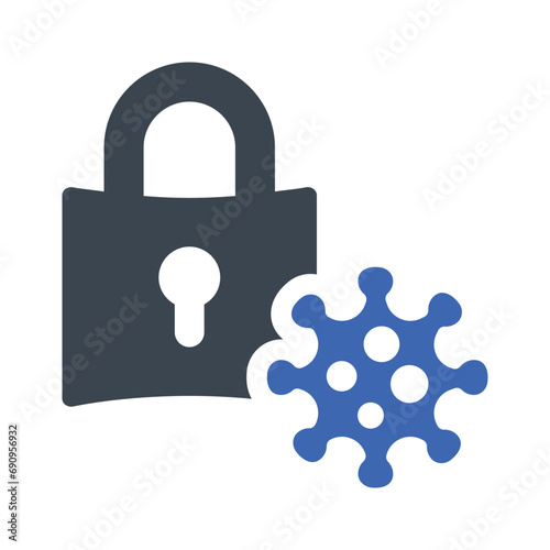 Lock Down Icon