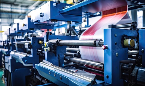 A Paper Rolling Machine in Action