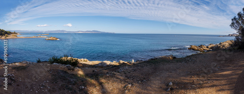 Panorama de la baie de Rosas sur la Costa Brava