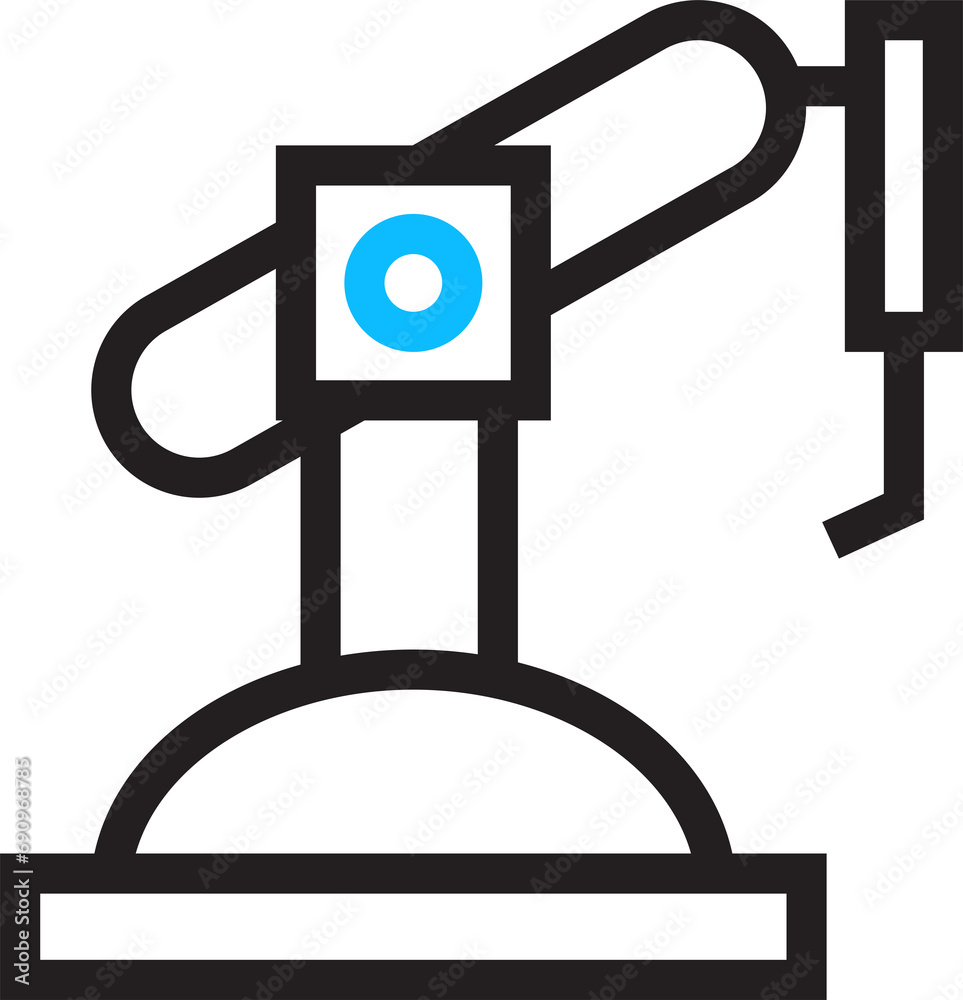 Manufacturing Robotic Arm Icon
Manufacturing Robotic Arm Icon