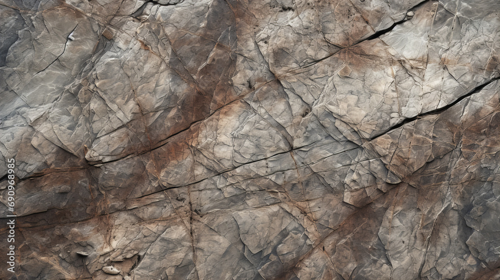 A close up of a grey rock texture with cracks, background abstrackt design