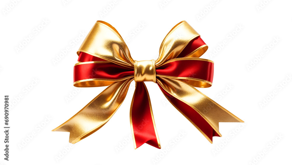 red and gold ribbon for New Year's, Christmas and Valentine's Day gifts On a transparent background, png files red and gold ribbon for New Year's, Christmas and Valentine's Day gifts On a transparent background, png files