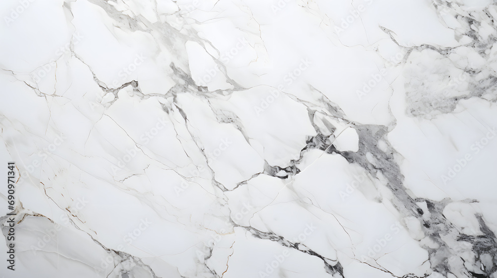 Statuario Marble Texture Background. Generative AI.