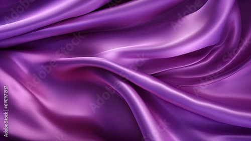 A purple abstract luxury satin fabric background design