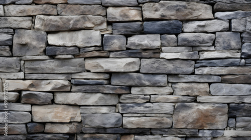 Stone wall texture background. Generative AI.