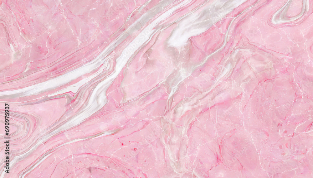 Tło abstrakcyjne do projektu, różowy marmur, krzywa tekstura i wzór w kształcie fal	