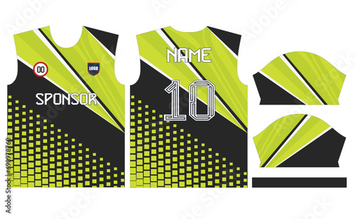 soccer jersey design for sublimation or football cricket jersey design