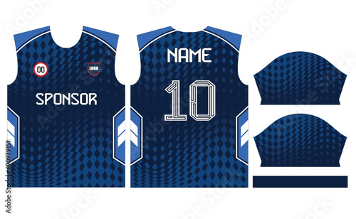 soccer jersey design for sublimation or football cricket jersey design