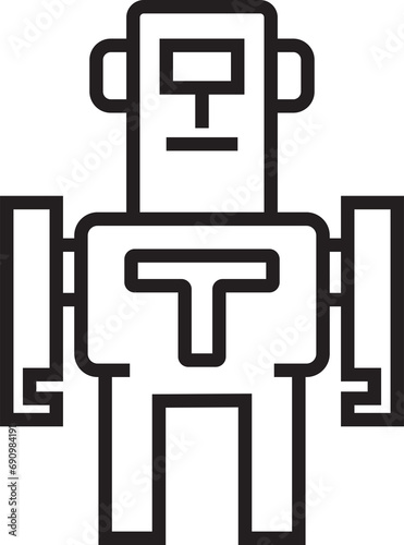 Robot Character Avatar

