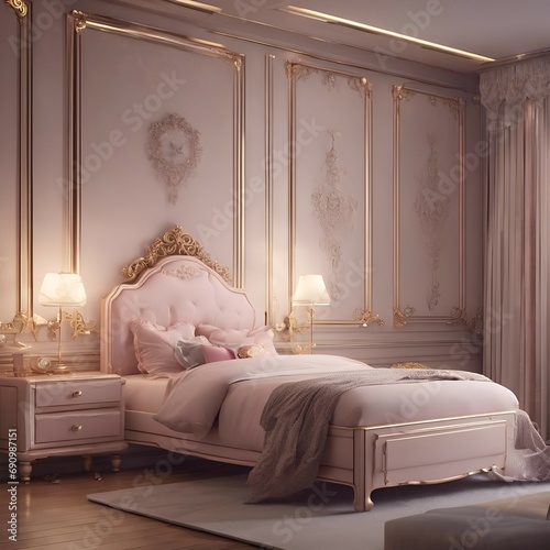 Capturing the Essence of Home Elegant Sofa Showcased in a Tranquil Living Room Amidst Artistic Wall Décor and Photographs
