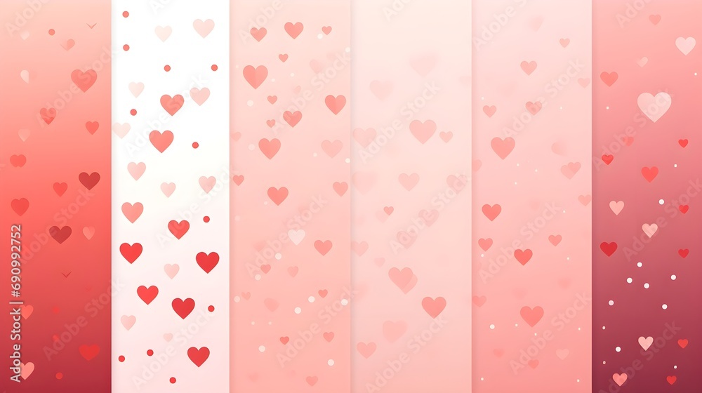 Whispers of Romance Subtle and Elegant Valentine's Day Backgrounds