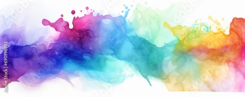 Abstract creative rainbow color background