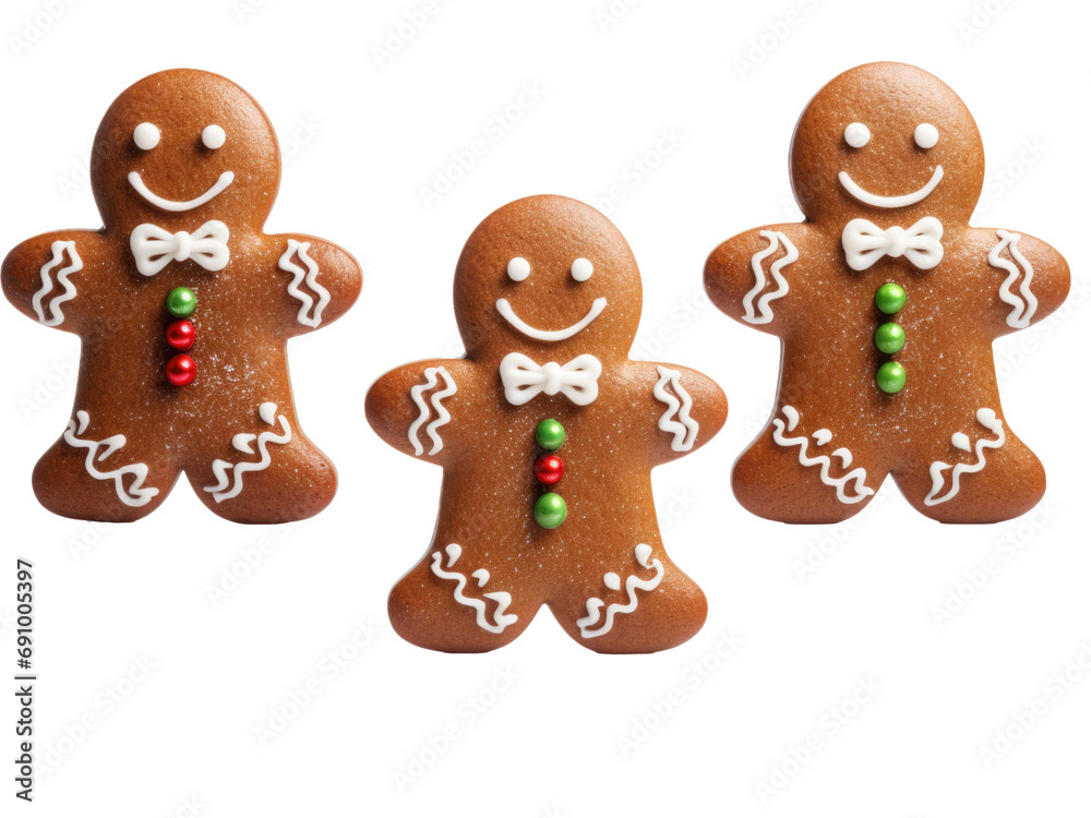 gingerbread man isolated on transparent background gingerbread man isolated on transparent background