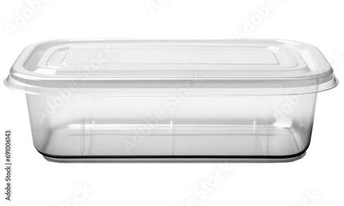 empty plastic, glass container isolated on transparent background