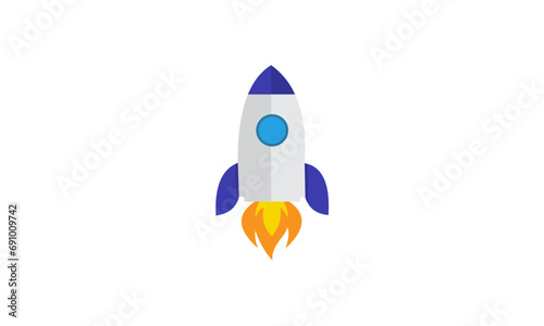 Fototapeta Naklejka Na Ścianę i Meble -  rocket in space