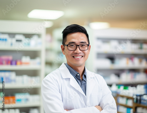 Southeast Asian Young pharmacists