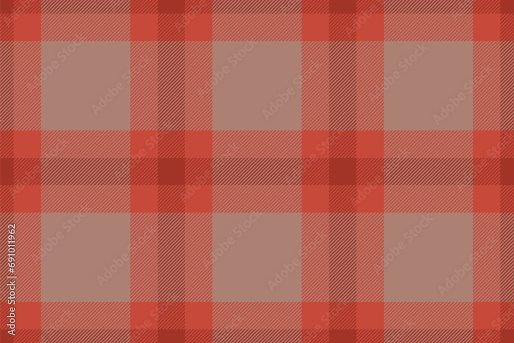 Plaid background, check seamless pattern in red. Vector fabric texture for textile print, wrapping paper, gift card or wallpaper. Plaid background, check seamless pattern in red. Vector fabric texture for textile print, wrapping paper, gift card or wallpaper.