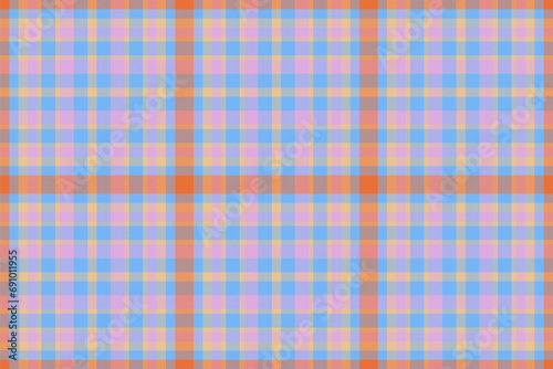 Texture fabric plaid of seamless textile check with a vector tartan background pattern.