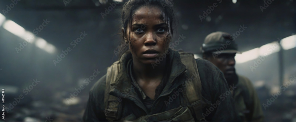 In a world ravaged by disaster, humanity struggles to survive amidst the chaos. The few remaining survivors band together, scavenging for resources and fighting for their lives against mutated creatur In a world ravaged by disaster, humanity struggles to survive amidst the chaos. The few remaining survivors band together, scavenging for resources and fighting for their lives against mutated creatur