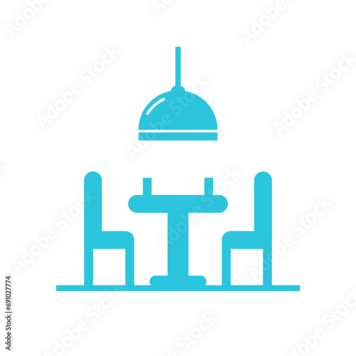 Cantina, taverna cafeteria icon. From blue icon set.