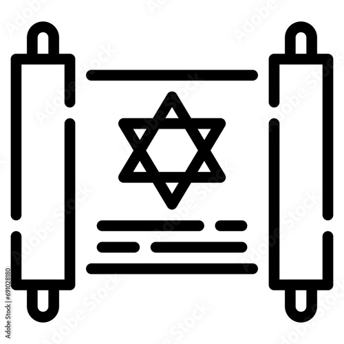Torah Illustration Icons