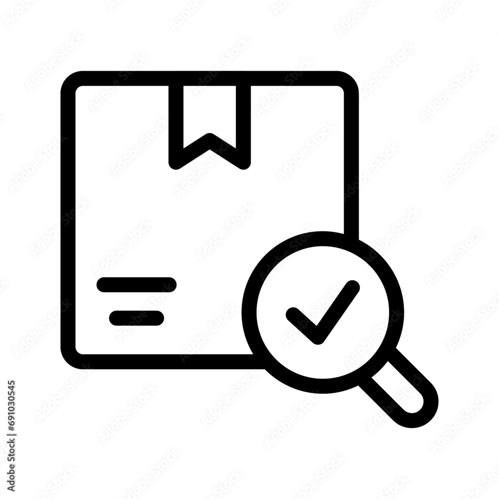 inspection line icon illustration vector graphic. Simple element illustration vector graphic, suitable for app, websites, and presentations isolated on white background inspection line icon illustration vector graphic. Simple element illustration vector graphic, suitable for app, websites, and presentations isolated on white background