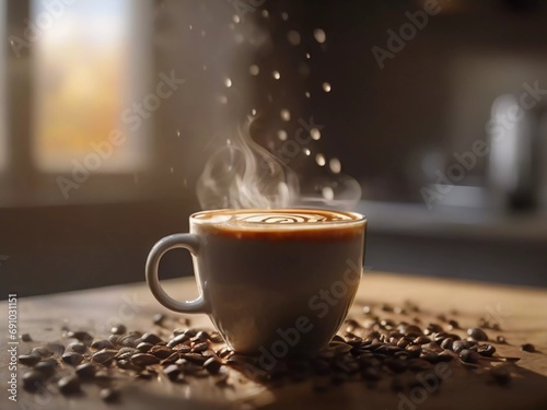 Morning Magic Unleashed  Savor the Divine Aroma of Freshly Brewed Coffee in Every Cup 