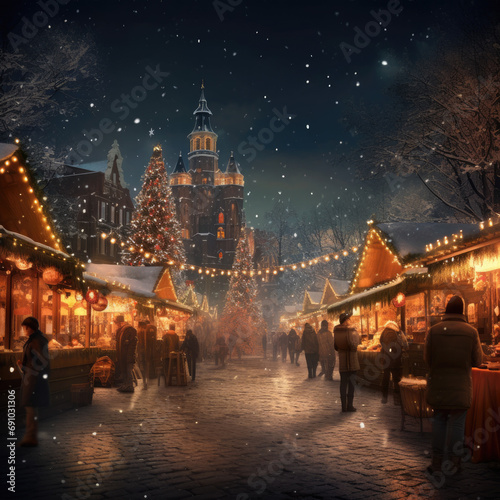 Christmas Market © Piotr