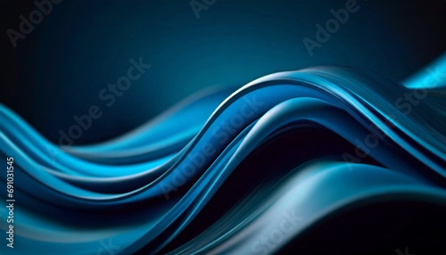 HD Abstract background; wave style, futuristic, 3D. 