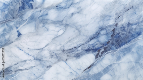 高解像度の青と白の大理石の背景GenerativeAI