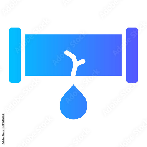 plumbing gradient icon