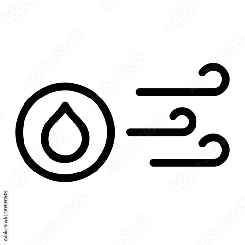 air flow line icon