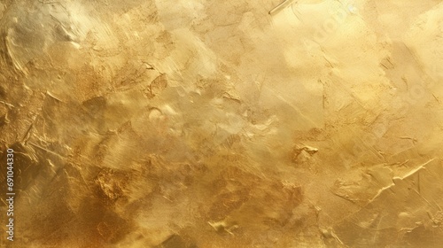 Gold foil texture PNG. Generative AI photo