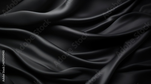 Black silk texture background