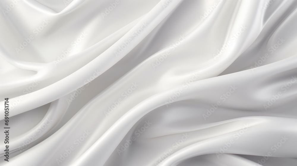 White silk fabric texture luxurious background 3d Rendering, 4k Ultra hd White silk fabric texture luxurious background 3d Rendering, 4k Ultra hd