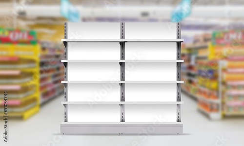 Supermarket Display Gondola Shelf