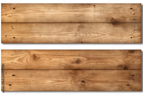 Isolated 2x4 wood boards photo