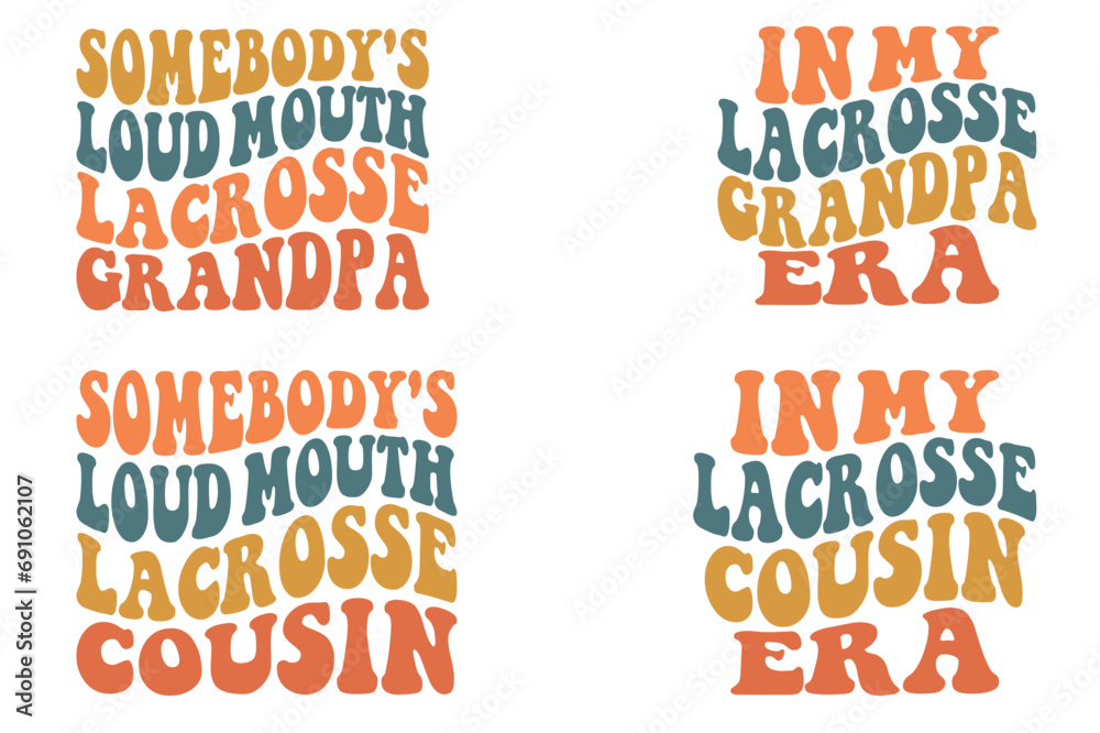 Φωτογραφία Somebody's Loud Mouth Lacrosse grandma, In My Lacrosse grandpa Era, Somebody's L