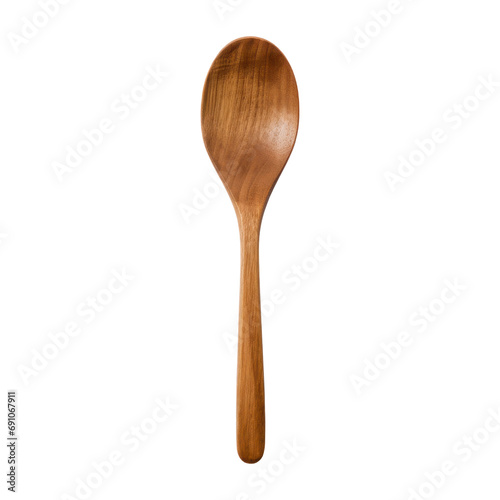 Wooden spoon. Isolated on transparent background. © Creative Haven