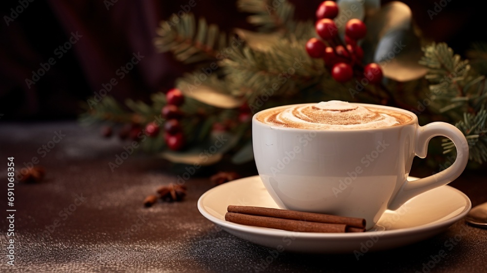 coffee cup showing fresh start of new journey. coffee cup showing fresh start of new journey.