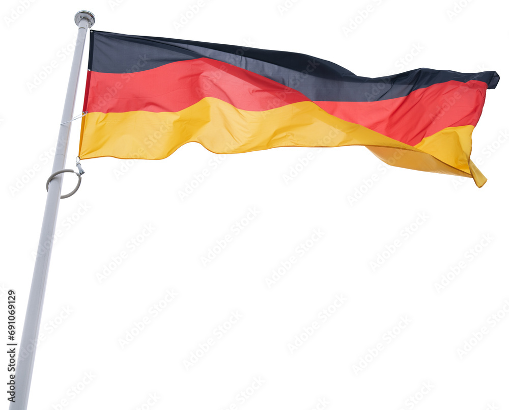 Isolated German flag. Germany symbol Isolated German flag. Germany symbol