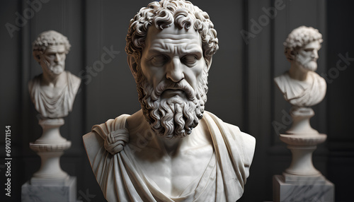 Greek statue, generative AI