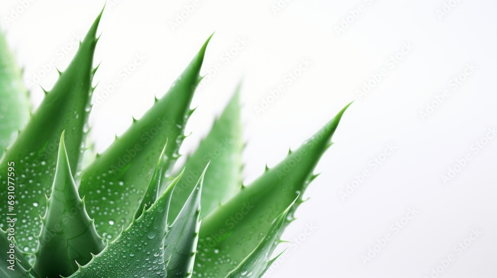 Aloe leaves background for text. Aloe leaves background for text.