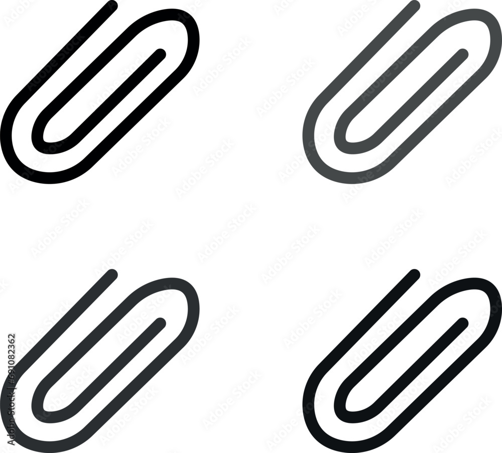 paper clip icon paper clip icon